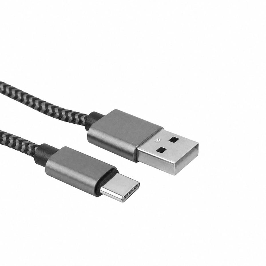 کابل شارژ تایپ سی طرح سامسونگ مدل SAMSUNG Type-C 30W طول 1.8 متر