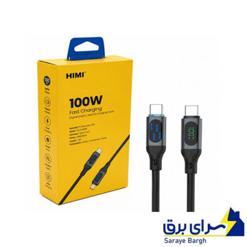 قیمت کابل شارژ دو سر تایپ سی فست شارژ هیمی مدل HIMI VQ-D140 Fast Charging 100W طول 1.5 متر