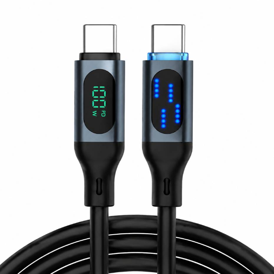 مشخصات کابل شارژ دو سر تایپ سی فست شارژ هیمی مدل HIMI VQ-D140 Fast Charging 100W طول 1.5 متر