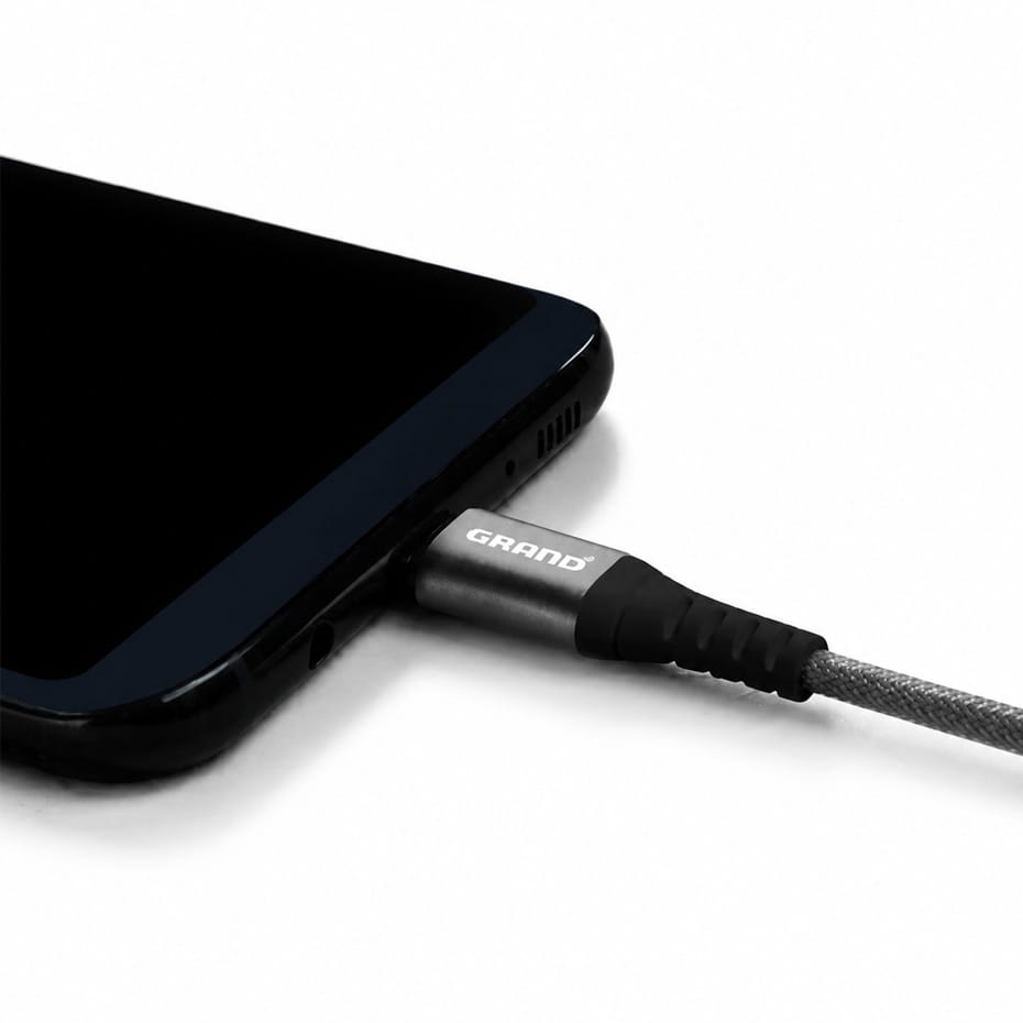 مشخصات کابل شارژ پاوربانک لایتنینگ گرند مدل GRAND IPHONE KP-02