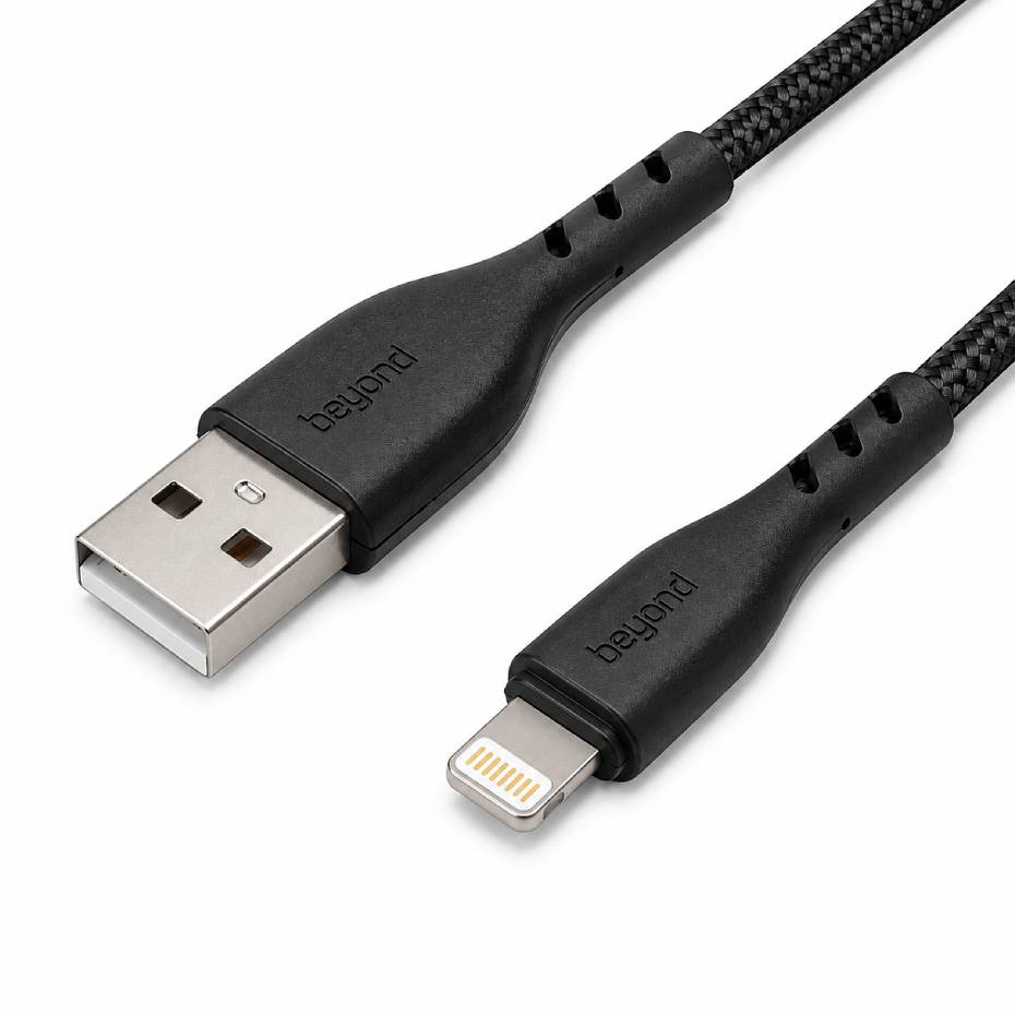 مشخصات کابل شارژ لایتنینگ بیاند مدل BEYOND IPHONE BUL-402 طول 2 متر