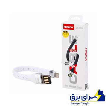 خرید کابل شارژ پاوربانک میکرو هیسکا مدل HISKA 1015 MICRO