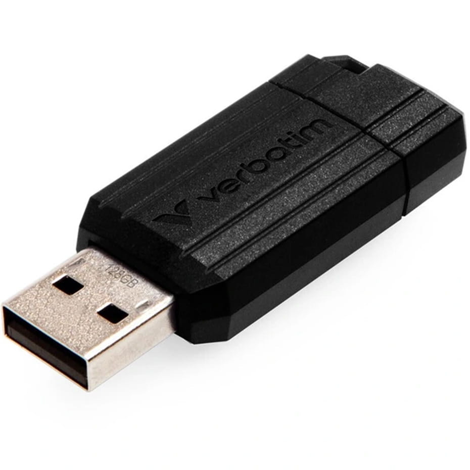 خرید فلش ورباتیم مدل VERBATIM PinStripe 49071 USB 2.0 128GB