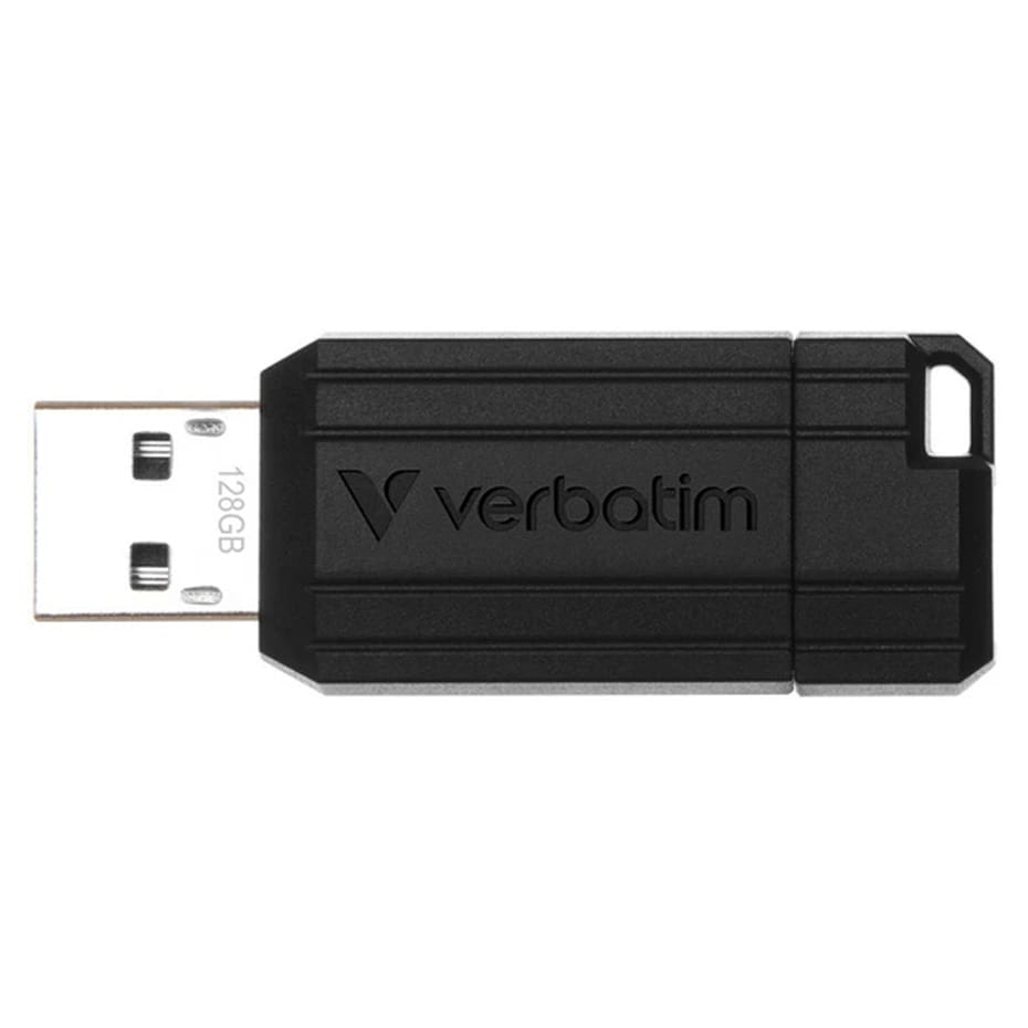مشخصات فلش ورباتیم مدل VERBATIM PinStripe 49071 USB 2.0 128GB