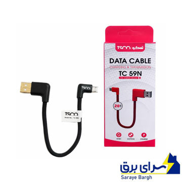 خرید کابل شارژ پاور بانک میکرو تسکو مدل TSCO TC 59