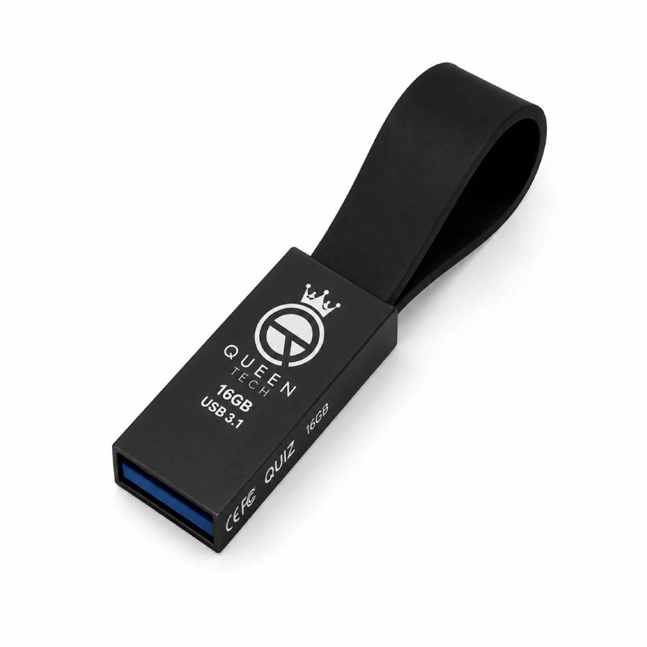 قیمت فلش 16 گیگ کوئین تک مدل QUEEN TECH QUIZ 16GB USB 3.1