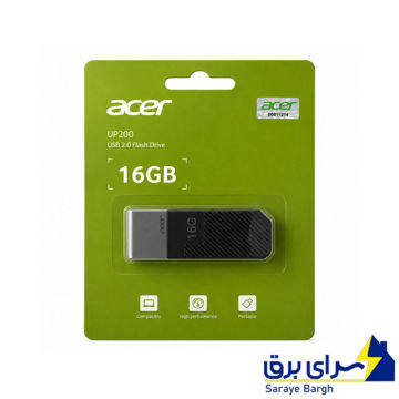 خرید فلش ایسر مدل acer UP200 16GB مشکی