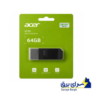 خرید فلش ایسر مدل acer UP200 64GB مشکی