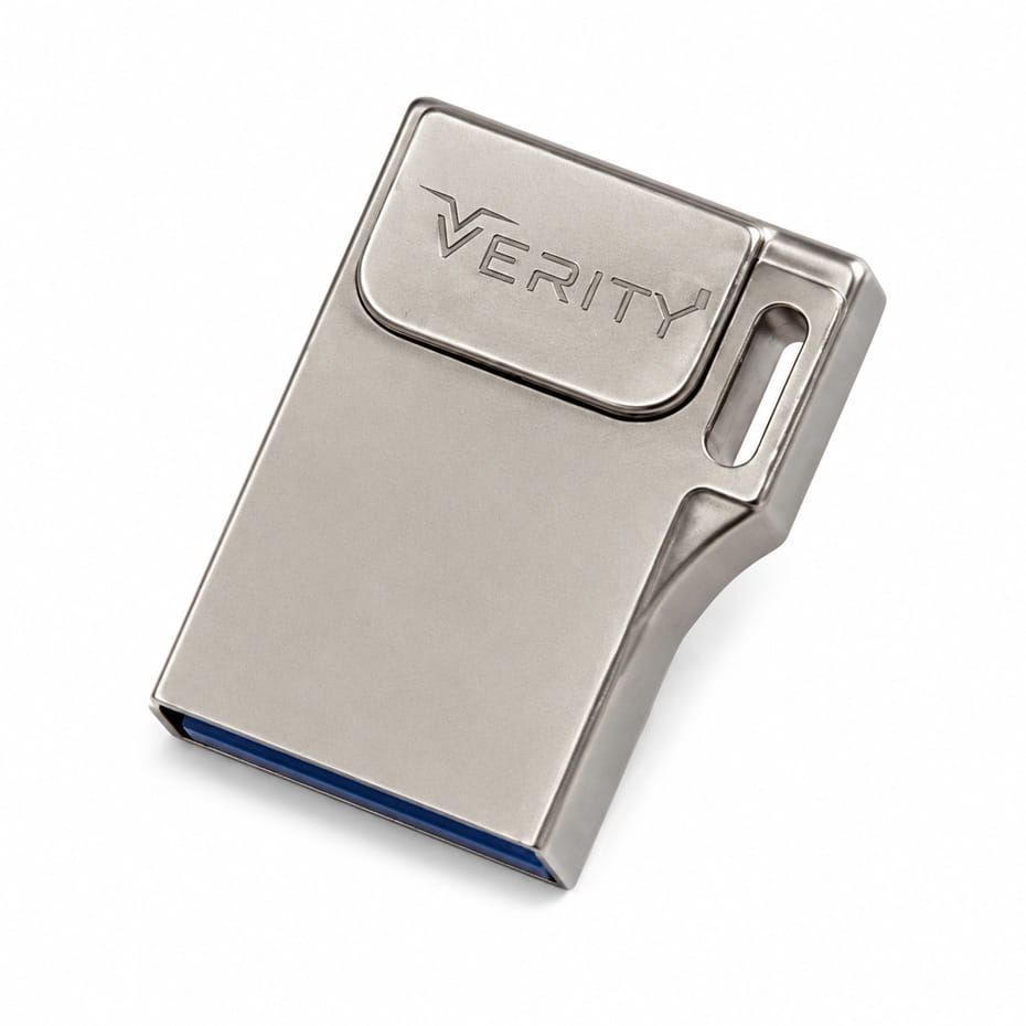 ابعادفلش وریتی مدل VERITY V 830 128GB USB3.2