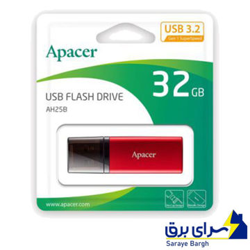 قیمت فلش اپیسر مدل Apacer AH25B USB 3.2 32GB قرمز
