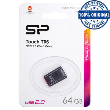 فلش سیلیکون پاور مدل Silicon Power T06 64GB مشکی
