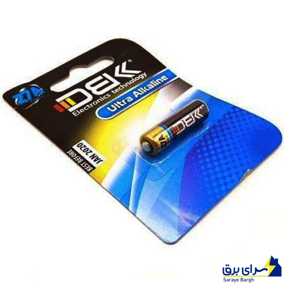 خرید باتری 12 ولت A27 دی بی کی DBK