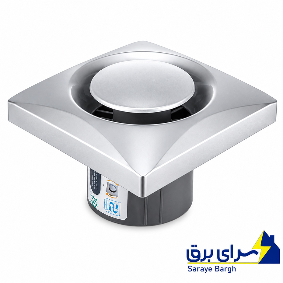 دیتیل هواکش 10 لوله ای مربع ایرسافت مدل دیاموند DIAMOND