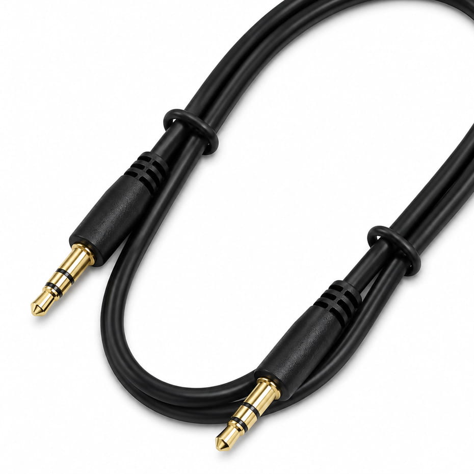 ابعادکابل صدا AUX کی نت مدل KNET C60 K-CSAUX010
