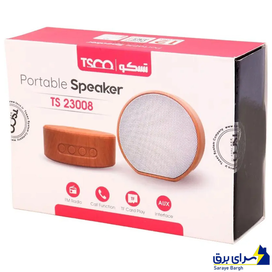 اسپیکر بلوتوثی پرتابل تسکو مدل TSCO TS 23008