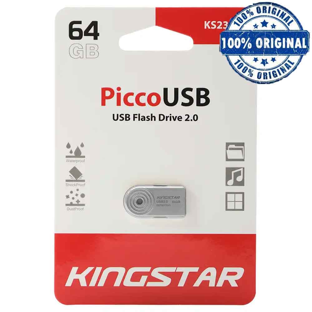 فلش 64 گیگ کینگ استار مدل KINGSTAR SILVER KS239