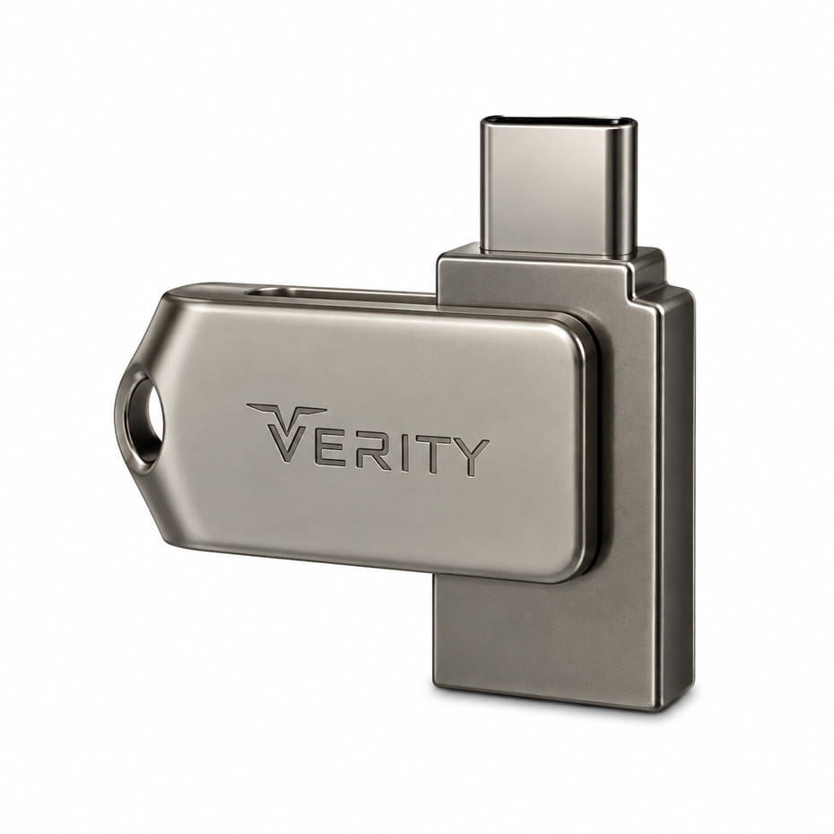 خریدفلش وریتی مدل VERITY O513 USB3.2 OTG TYPE-C 32GB