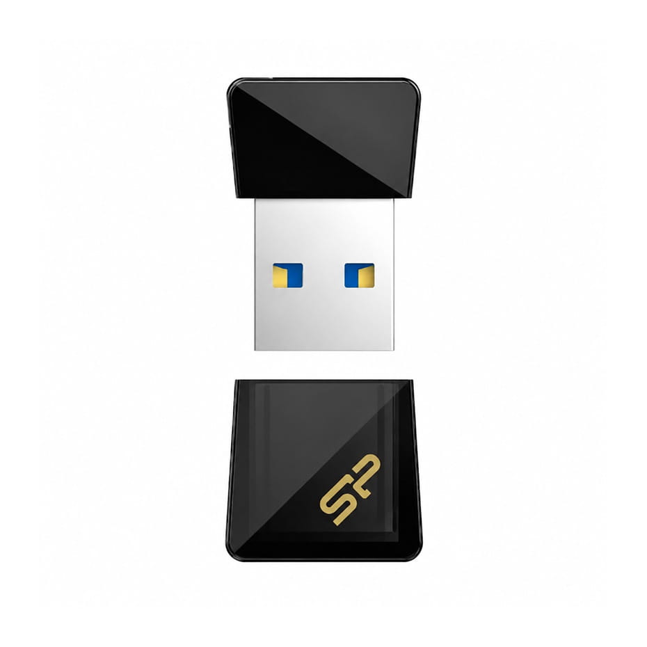 خریدفلش سیلیکون پاور مدل SiliconPower Jewel J08 64G مشکی گارانتی رها گستر