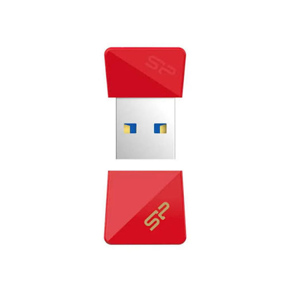 ابعاد فلش سیلیکون پاور قرمز مدل SiliconPower Jewel J08 32G گارانتی رها گستر