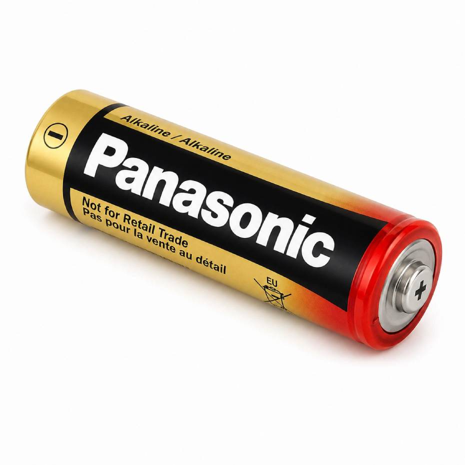 خرید باتری آلکالاین قلم پاناسونیک 2 کارتی مدل PANASONIC AA ADVANCED