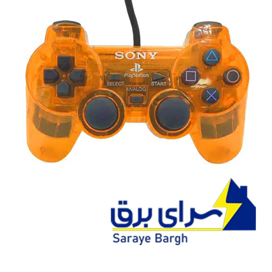 قیمت دسته بازی PS2 شفاف زرد