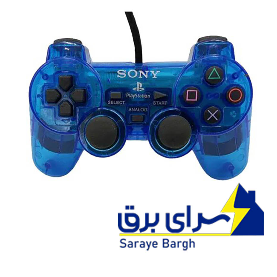 فروش دسته بازی PS2 شفاف زرد
