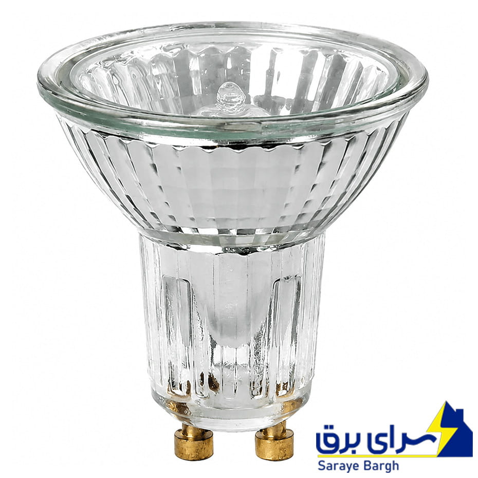قیمت لامپ هالوژن 220 ولت 50 وات اسرام مدل 64824FL پایه GU10