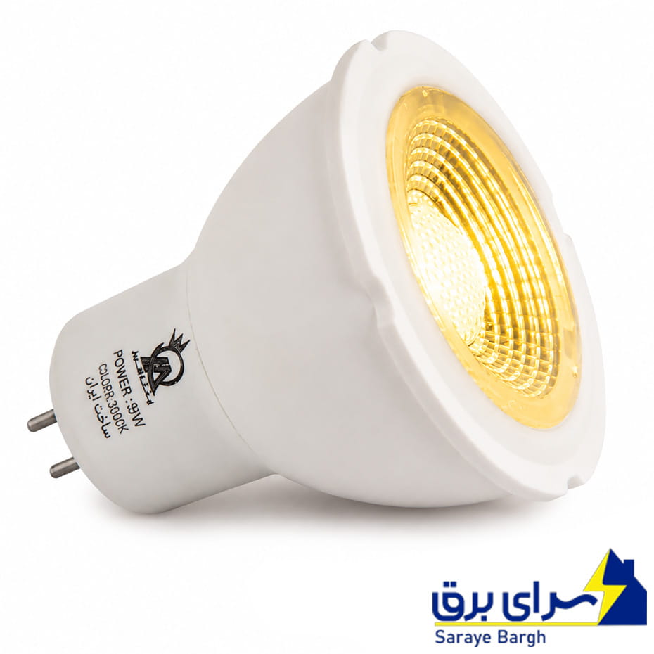 خریدلامپ هالوژن اس ام دی 8 وات یکتا افروز مدل YA-HN8 پایه GU5.3