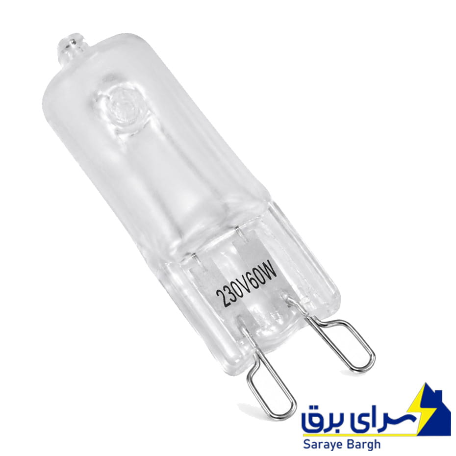 قیمت لامپ هالوژن 60 وات اس پی ان پایه G9 مدل MATTE60