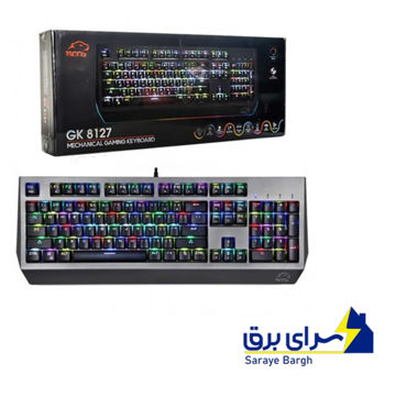 خرید کیبورد سیم دار گیمینگ تسکو مدل TSCO GK 8127 