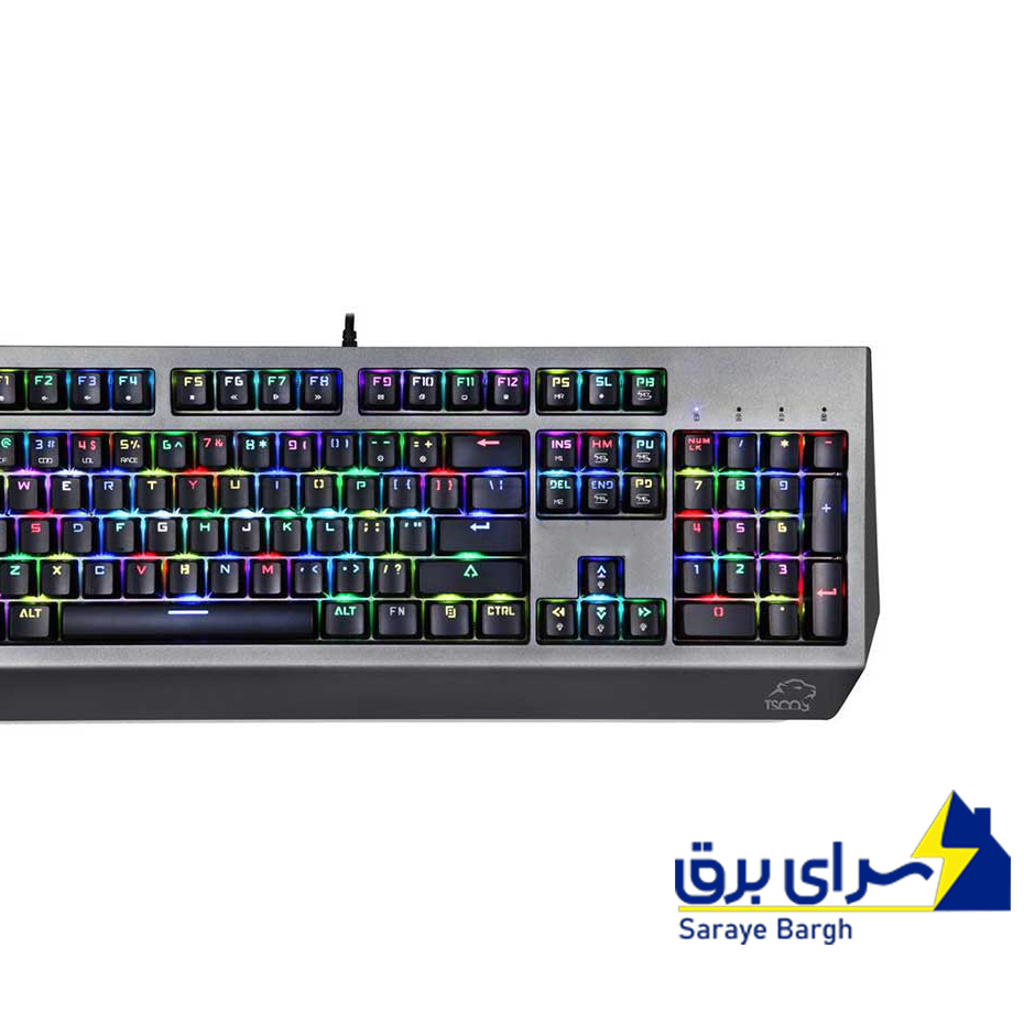 قیمت کیبورد سیم دار گیمینگ تسکو مدل TSCO GK 8127 