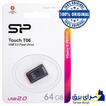 خرید فلش سیلیکون پاور مدل Silicon Power T06 64GB مشکی