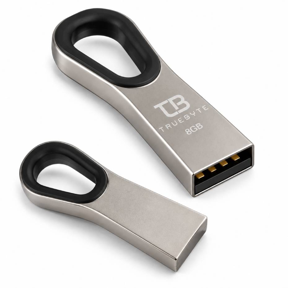 مشخصات فلش تروبایت 8 گیگ مدل TRUEBYTE TRANSگارانتی مادام العمر