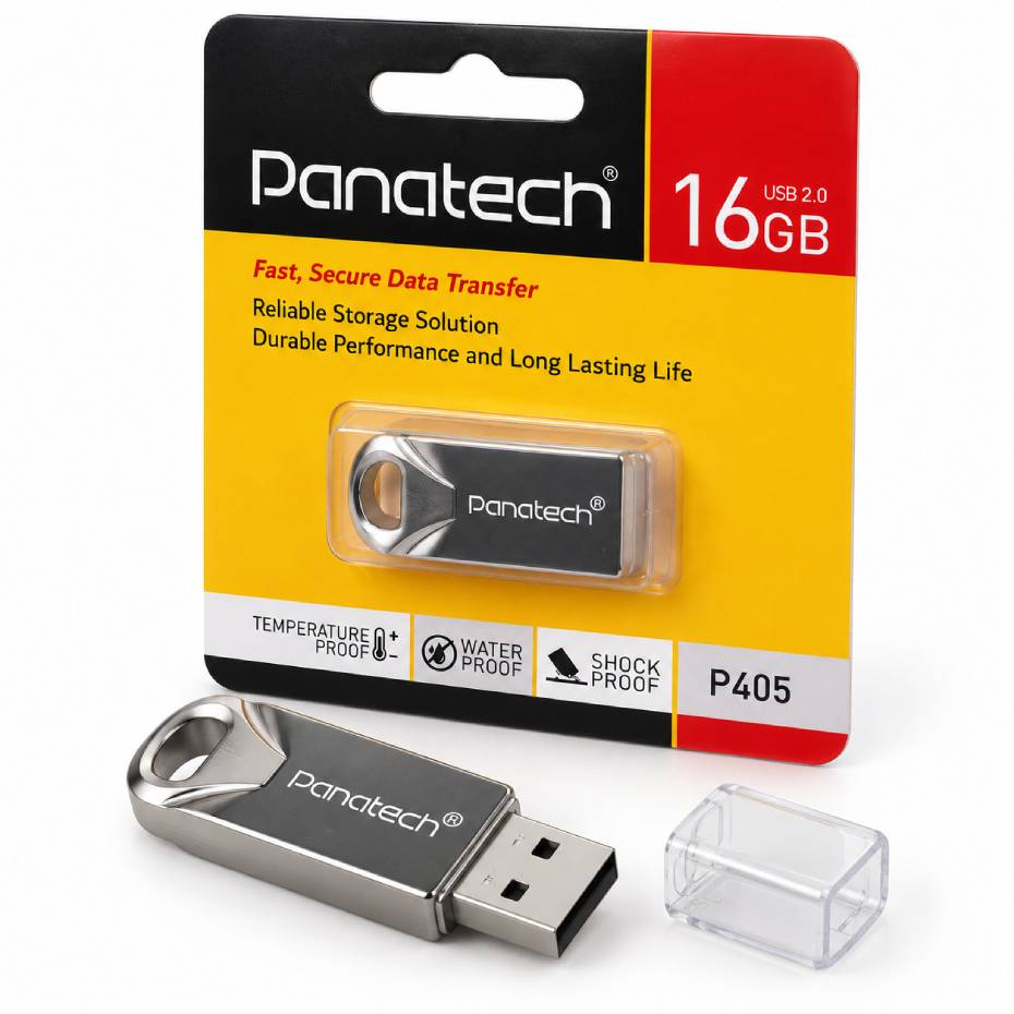 مشخصات فلش 16 گیگ پاناتک مدل P405 PANATECH 16GB