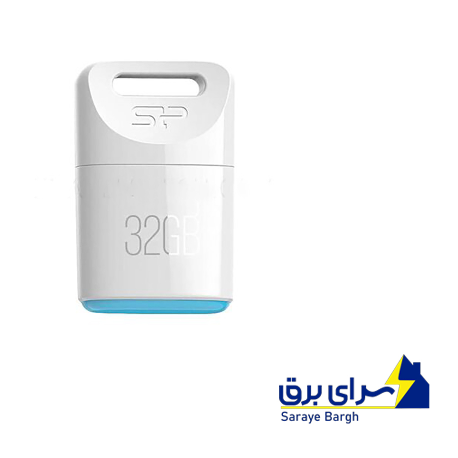 قیمت فلش سیلیکون پاور مدل Silicon Power T06 32G سفید گارانتی متین
