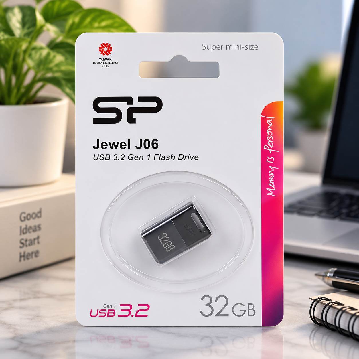 فروش فلش سیلیکون پاور مدل Silicon Power USB3 J06 USB 3.2 32G