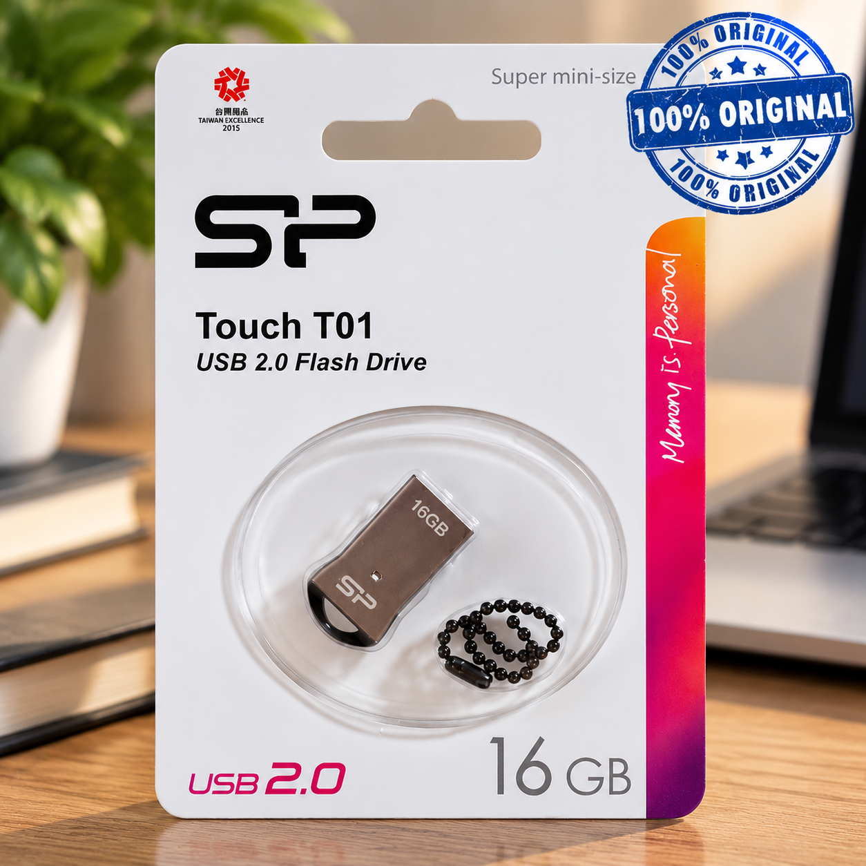 فروش فلش سیلیکون پاور مدل Silicon Power T01 16G گارانتی متین