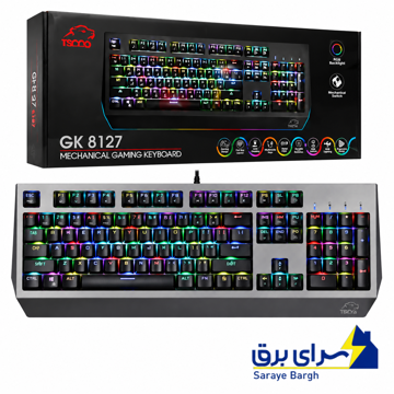 خرید کیبورد سیم دار گیمینگ تسکو مدل TSCO GK 8127 