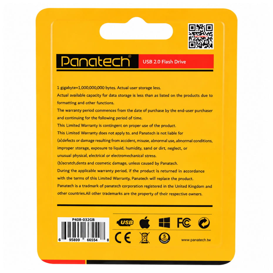 خریدفلش 32 گیگ پاناتک مدل P408 PANATECH
