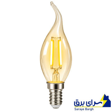 قیمت لامپ LED فیلامنتی اشکی 5 وات پارس شهاب پایه E14