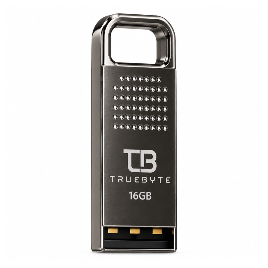 ظاهر فلش 16 گیگ تروبایت TRUEBYTE T4 گارانتی مادام العمر