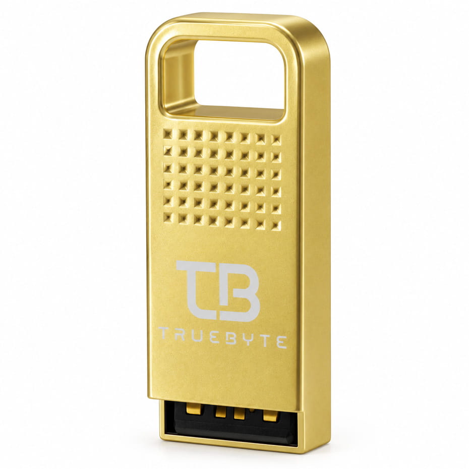ظاهر فلش 8گیگ تروبایت TRUEBYTE T4 گارانتی مادام العمر