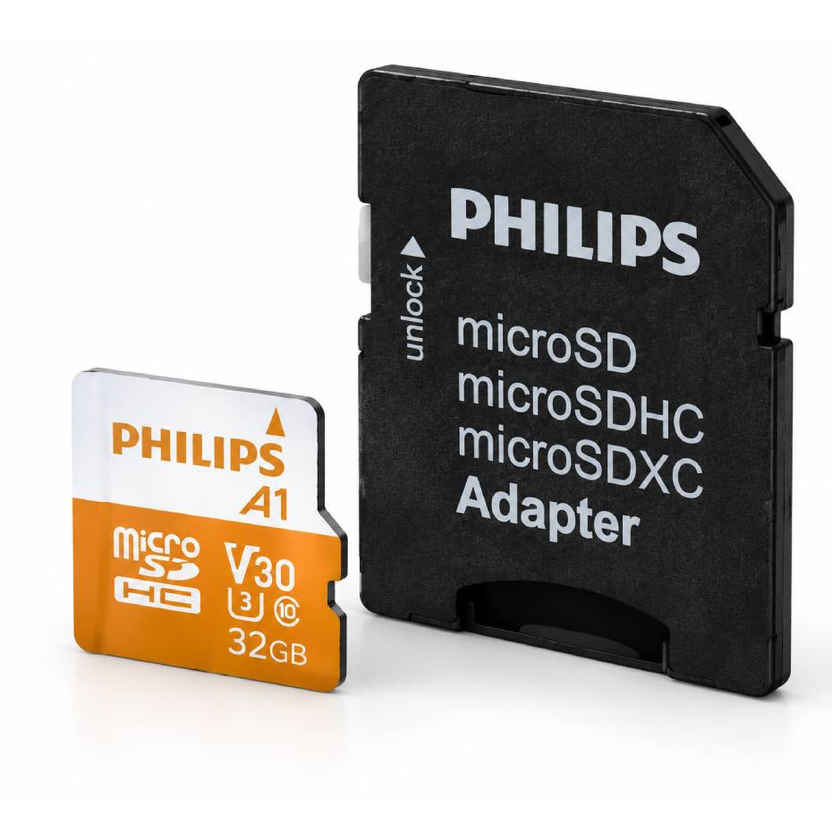قیمت کارت حافظه 32 گیگابایت میکرو SD فیلیپس Philips مدل FM32MP65B