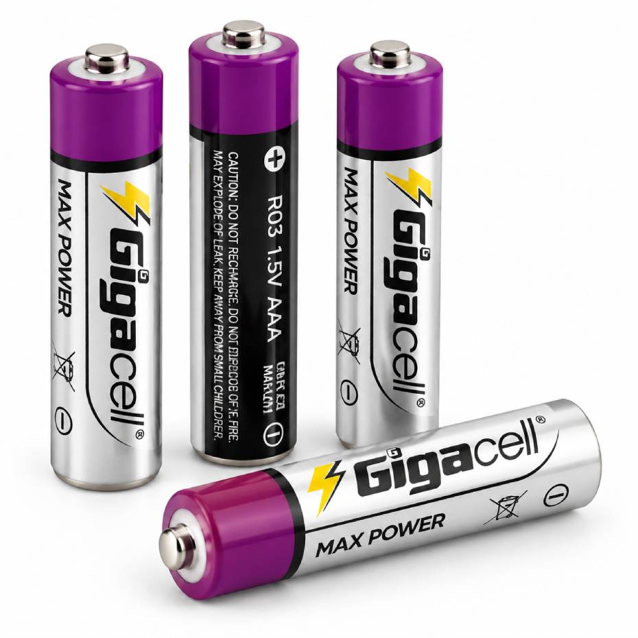 قیمت باتری نیم قلمی گیگاسل مدل Max Power بسته 4 عددی