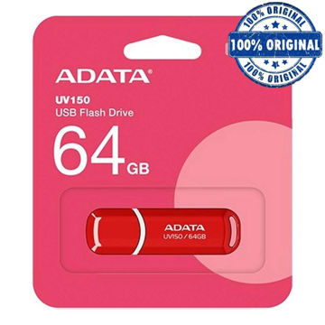فلش 64 گیگ ای دیتا مدل ADATA UV150 USB 3.2 قرمز