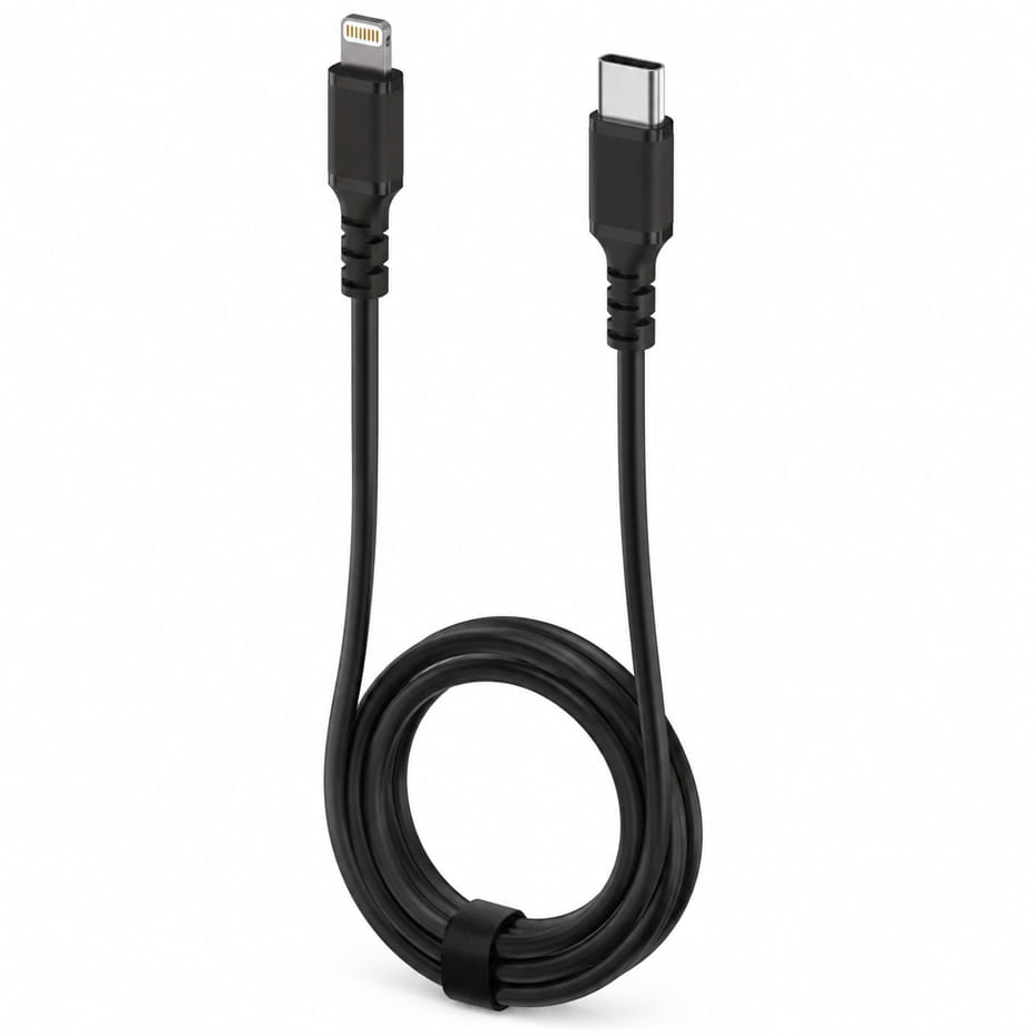 خرید کابل تبدیل فست شارژ K-net K-CUCL2010 Type-C to Lightning 1m