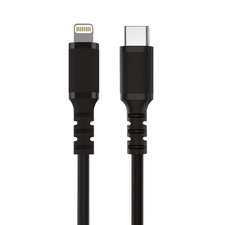 ظاهر کابل تبدیل فست شارژ K-net K-CUCL2010 Type-C to Lightning 1m