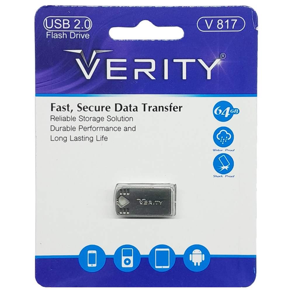 فلش 64 گیگ وریتی مدل VERITY V817