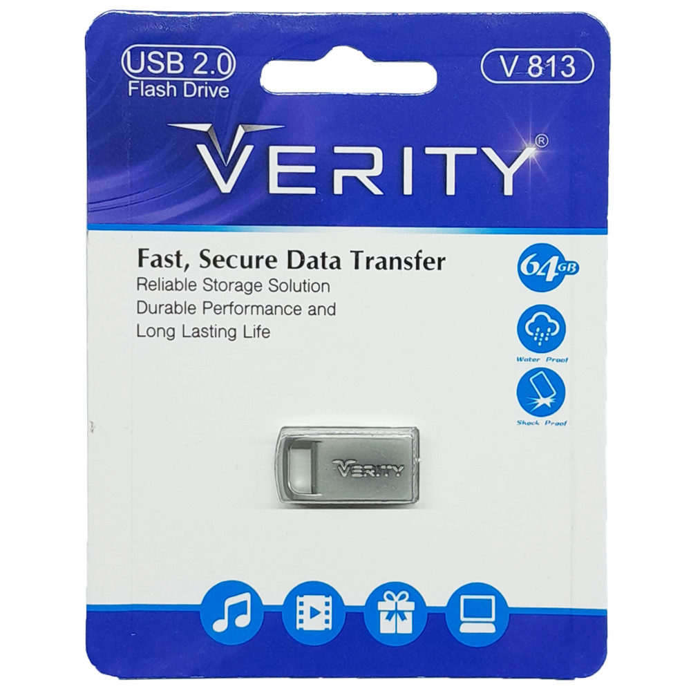 فلش 64 گیگ وریتی مدل VERITY V813 USB 2.0