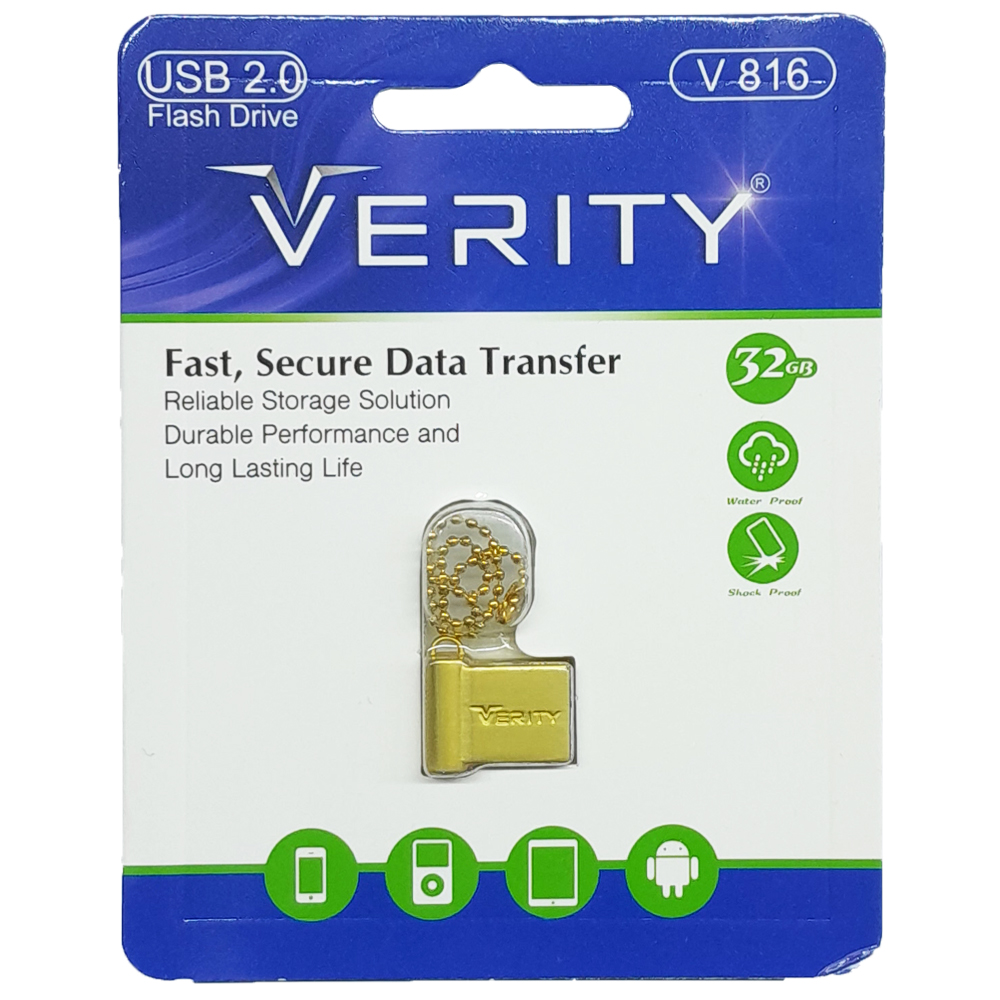 فلش 32 گیگ وریتی مدل VERITY V816 USB 2.0
